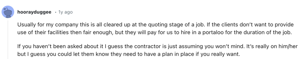 Reddit comment